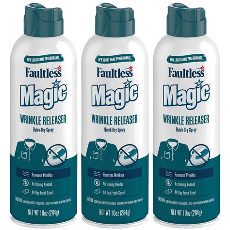 Faultless Magic Wrinkle Releaser: the must-have tool for wrinkle-free clothes